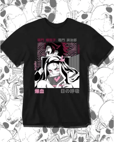 Camiseta Estampada Demon Slayer kimetsu no yaiba 03 🍜 Calidad Premium