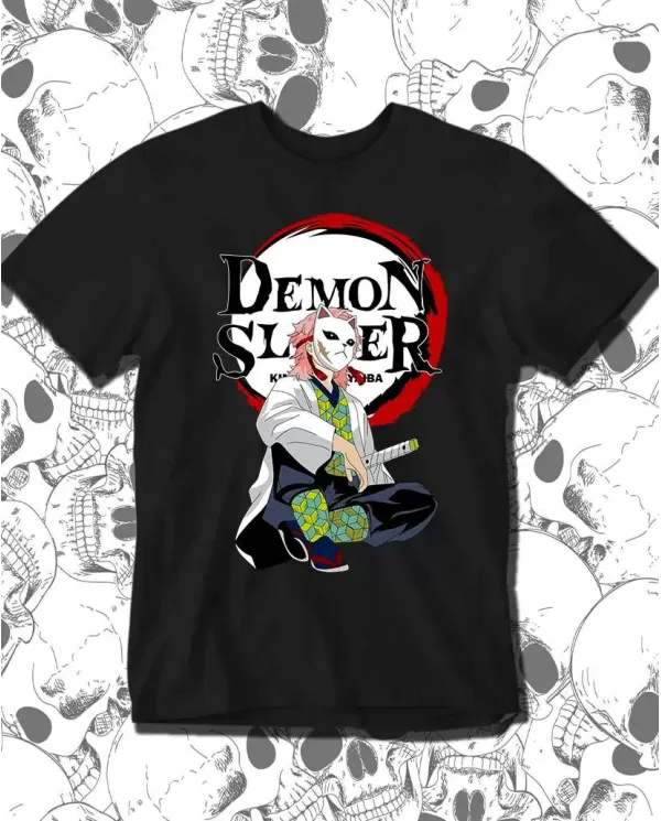Camiseta Estampada Demon Slayer kimetsu no yaiba 02 🍜 Calidad Premium