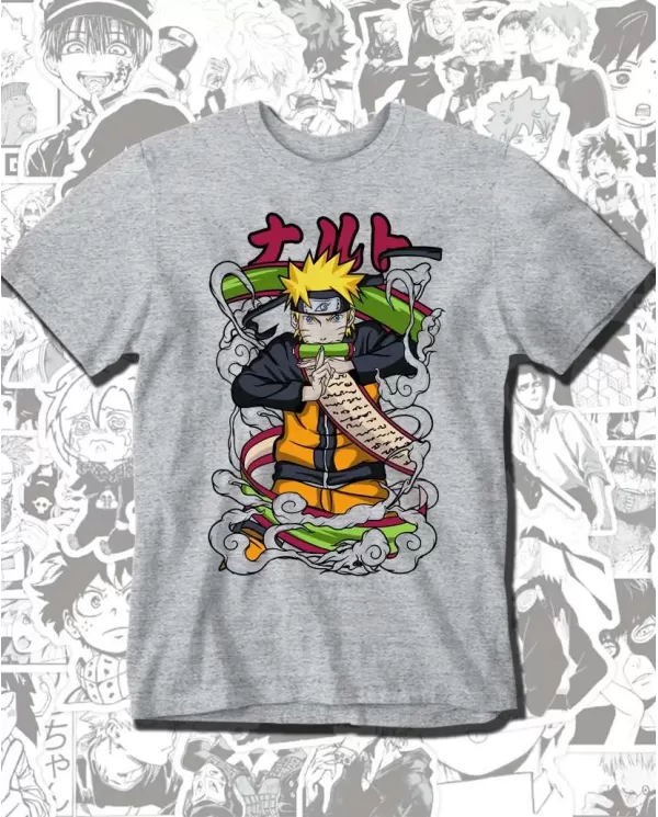 Camiseta Estampada Naruto 06 💥 Calidad Premium