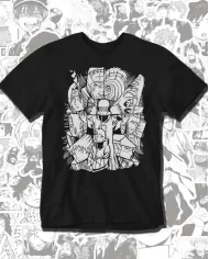 Camiseta Estampada Naruto Akatsuki 04 💥 Calidad Premium