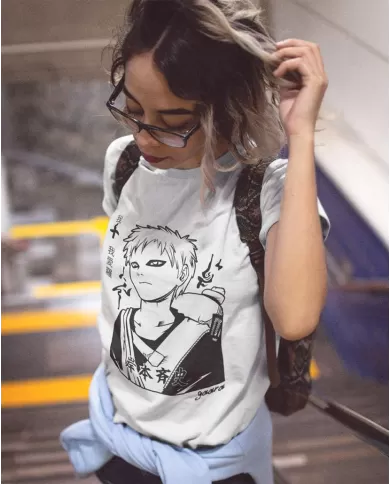 Camiseta Estampada Naruto Gaara 02 💥 Calidad Premium