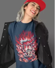 Camiseta Estampada Naruto Itachi Uchiha 💥 Calidad Premium