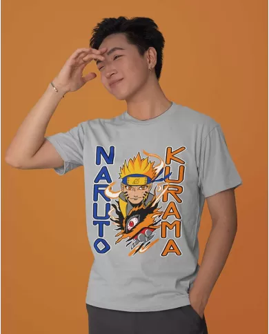 Camiseta Estampada Naruto Kurama 💥 Calidad Premium