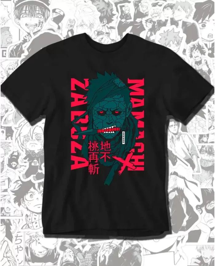 Camiseta Estampada Naruto Zabuza 💥 Calidad Premium