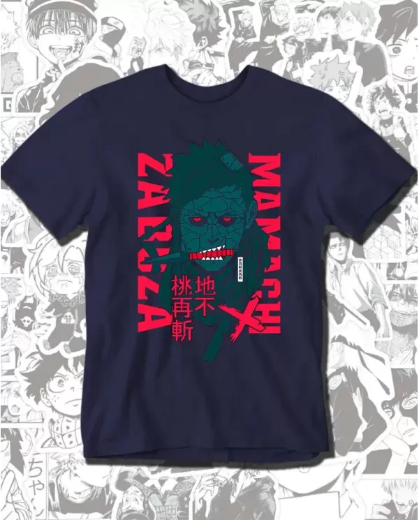 Camiseta Estampada Naruto Zabuza 💥 Calidad Premium