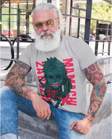 Camiseta Estampada Naruto Zabuza 💥 Calidad Premium