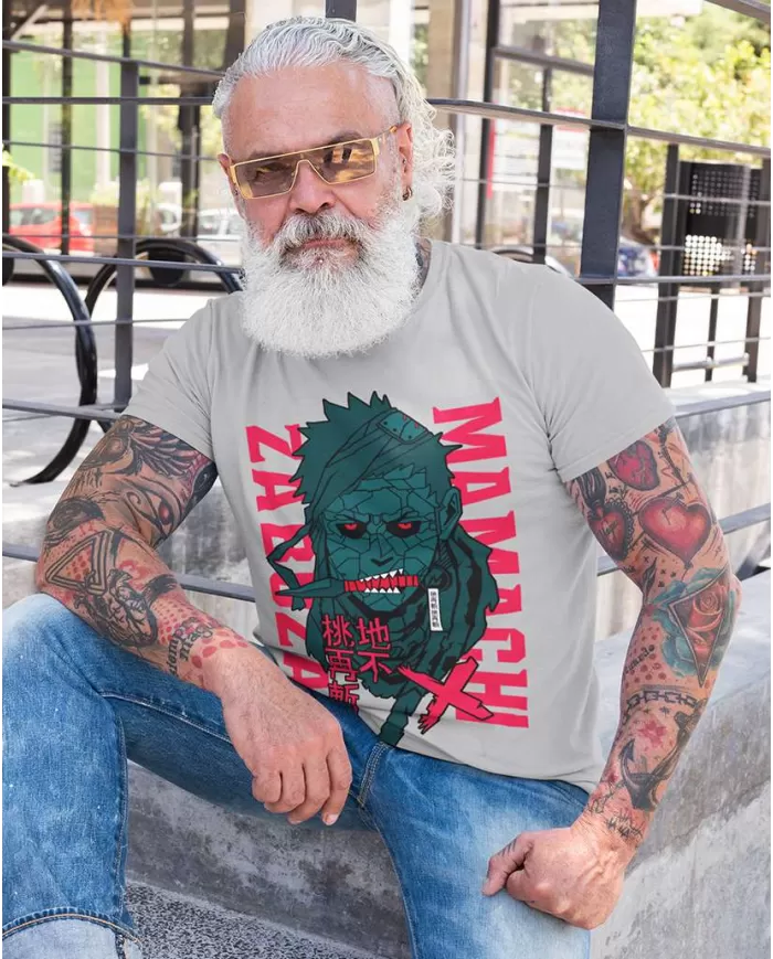 Camiseta Estampada Naruto Zabuza 💥 Calidad Premium