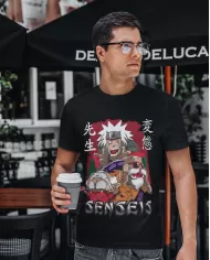 Camiseta Estampada Naruto Jiraya senseis 💥 Calidad Premium