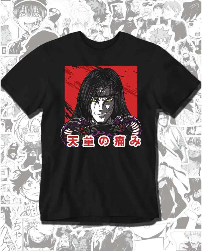 Camiseta Estampada Naruto Orochimaru 03 💥 Calidad Premium