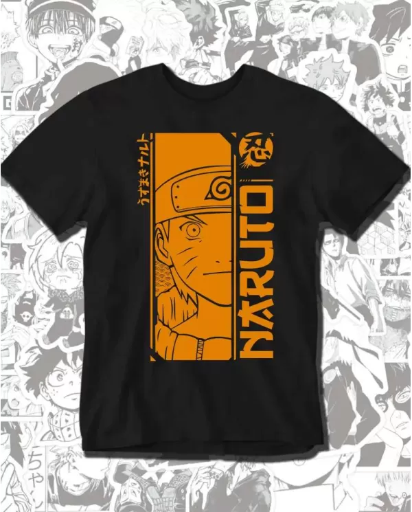 Camiseta Estampada Naruto 01 💥 Calidad Premium
