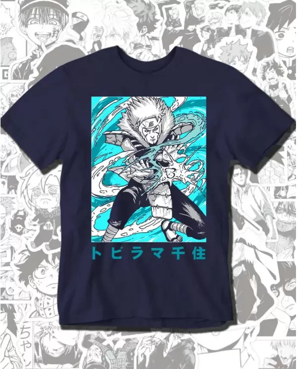 Camiseta Estampada Naruto Hokage 💥 Calidad Premium