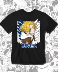 Camiseta Estampada Attack on Titan-Shingeki No Kyojin Annie Leonhart 💥 Calidad Premium