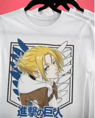 Camiseta Estampada Attack on Titan-Shingeki No Kyojin Annie Leonhart 💥 Calidad Premium