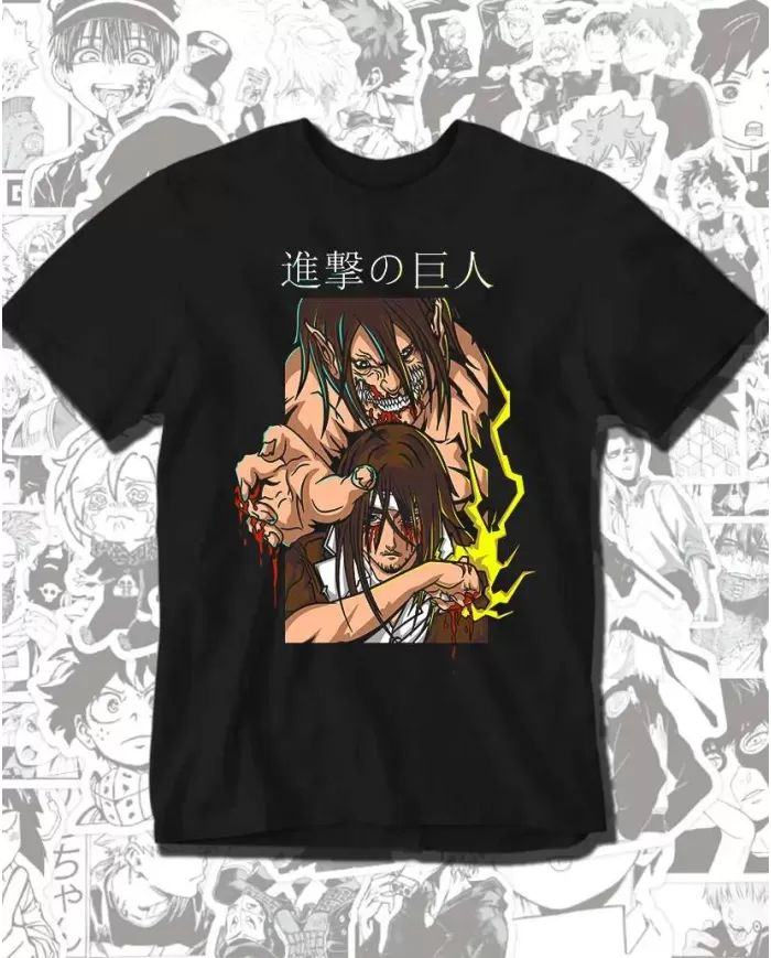 Attack on Titan-Shingeki No Kyojin Eren Yeager Titan de Ataque