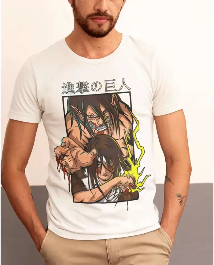 Attack on Titan-Shingeki No Kyojin Eren Yeager Titan de Ataque
