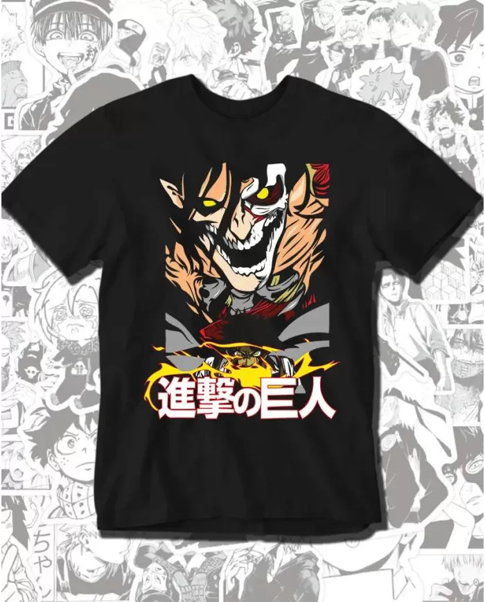 Attack on Titan-Shingeki No Kyojin Eren Yeager Titan de Ataque