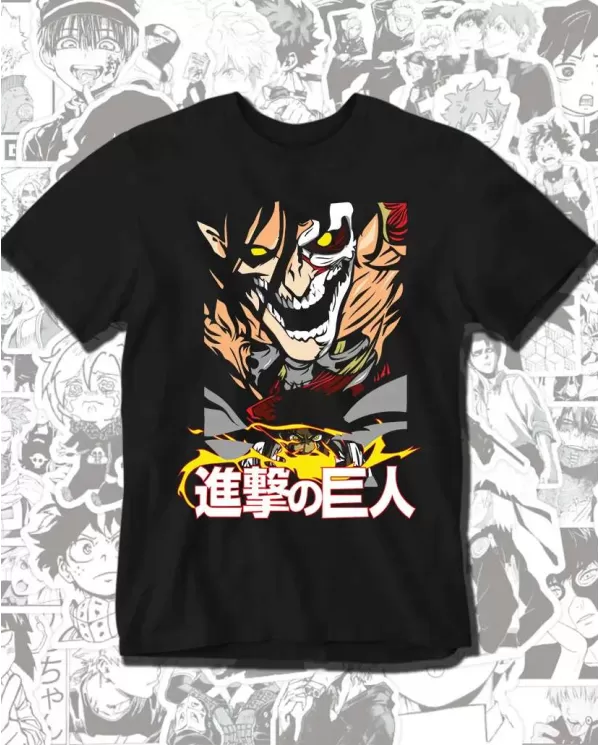 Attack on Titan-Shingeki No Kyojin Eren Yeager Titan de Ataque