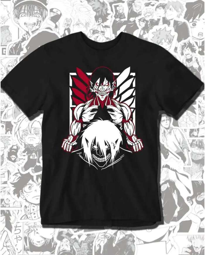 Attack on Titan-Shingeki No Kyojin Eren Yeager Titan de Ataque