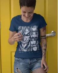 Camiseta Estampada Attack on Titan-Shingeki No Kyojin Eren Yeager Titan de Ataque 💥 Calidad Premium