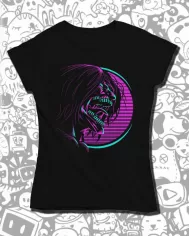 Camiseta Estampada Attack on Titan-Shingeki No Kyojin Eren Yeager Titan de Ataque 💥 Calidad Premium