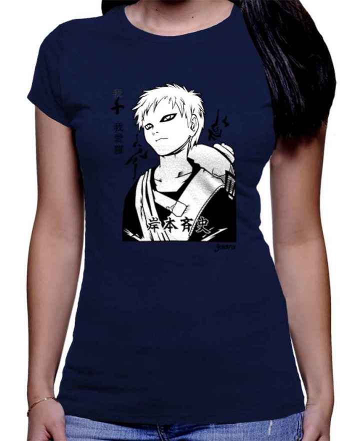 Camiseta Dama Naruto Gaara 02