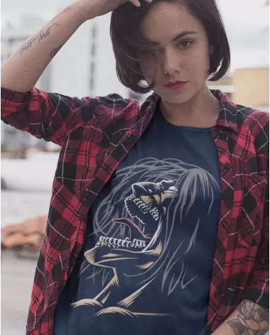 Camiseta Estampada Attack on Titan-Shingeki No Kyojin Eren Yeager Titan de Ataque 💥 Calidad Premium