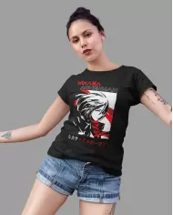 Camiseta Estampada Attack on Titan-Shingeki No Kyojin Mikasa Ackerman 💥 Calidad Premium