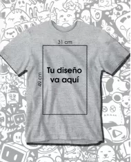 Camiseta Estampada Hombre Personalizada👕 Calidad Premium