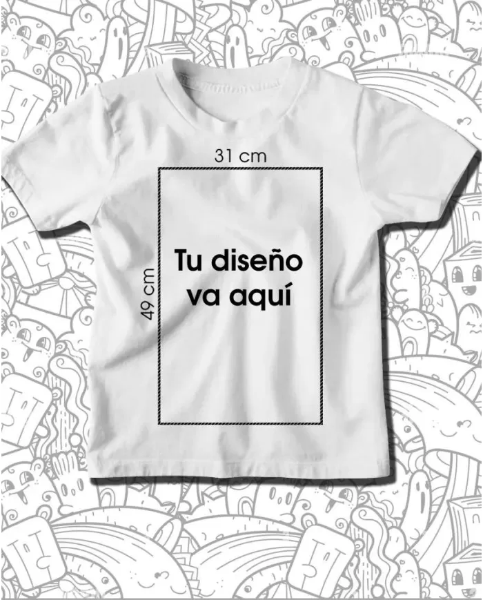 Camiseta Estampada Niño Personalizada 👕 Calidad Premium