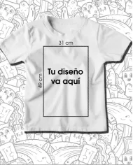 Camiseta Estampada Niño Personalizada 👕 Calidad Premium