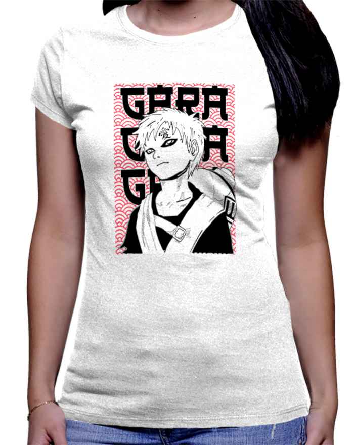 Camiseta Dama Naruto Gaara