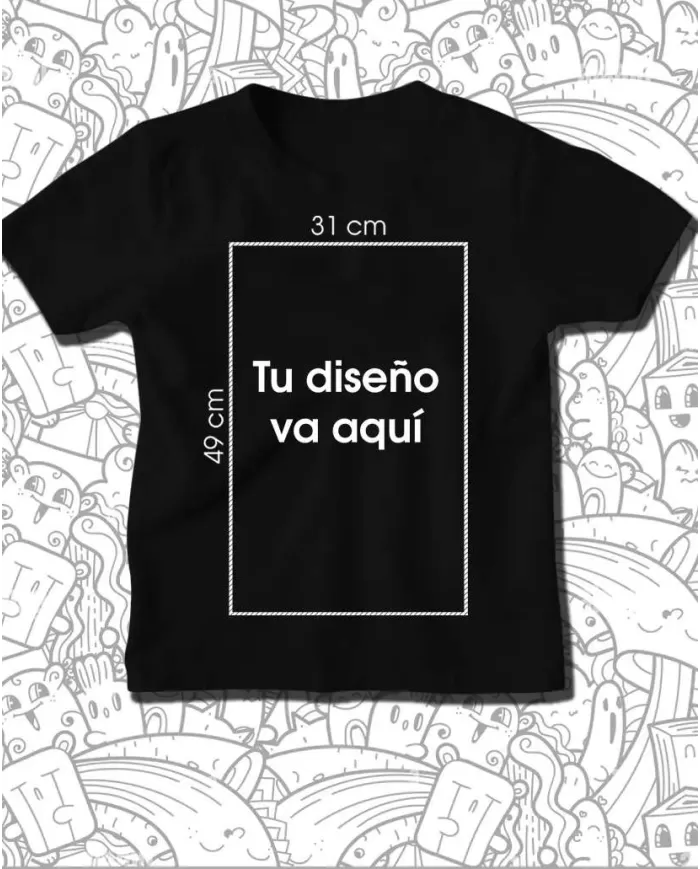 Camiseta Estampada Niño Personalizada 👕 Calidad Premium