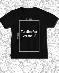 Camiseta Estampada Niño Personalizada 👕 Calidad Premium