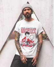 Camiseta Estampada One Piece Monkey D Luffy 15 💥 Calidad Premium