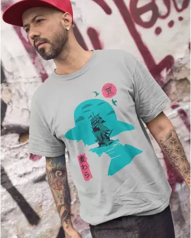 Camiseta Estampada One Piece Monkey D Luffy 14 💥 Calidad Premium