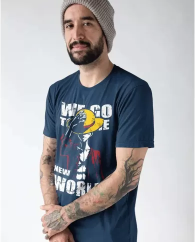 Camiseta Estampada One Piece Monkey D Luffy 12 💥 Calidad Premium