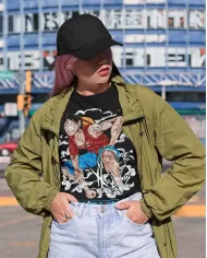 Camiseta Estampada One Piece Monkey D Luffy 10 💥 Calidad Premium