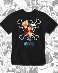 Camiseta Estampada One Piece Monkey D Luffy 08 💥 Calidad Premium