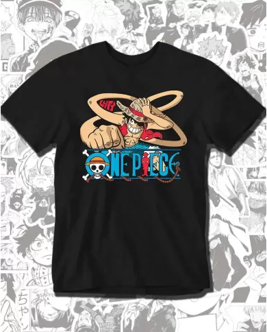 Camiseta Estampada One Piece Monkey D Luffy 07 💥 Calidad Premium