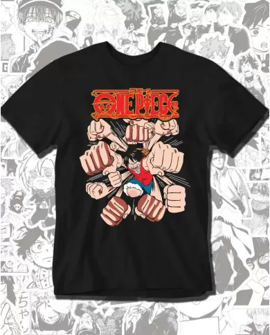 Camiseta Estampada One Piece Monkey D Luffy 06 💥 Calidad Premium