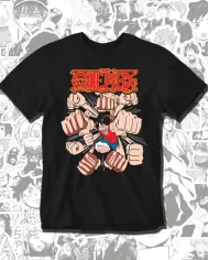 Camiseta Estampada One Piece Monkey D Luffy 06 💥 Calidad Premium