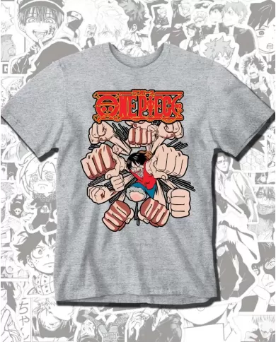Camiseta Estampada One Piece Monkey D Luffy 06 💥 Calidad Premium