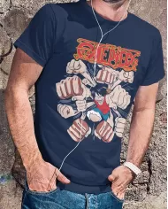 Camiseta Estampada One Piece Monkey D Luffy 06 💥 Calidad Premium