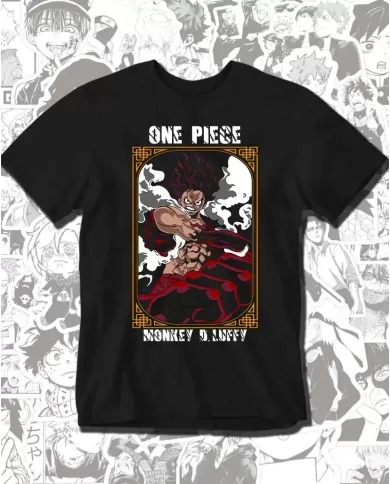 Camiseta Estampada One Piece Monkey D Luffy 05 💥 Calidad Premium