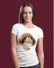 Camiseta Estampada One Piece Monkey D Luffy 04 💥 Calidad Premium