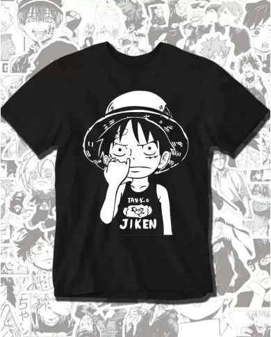 Camiseta Estampada One Piece Monkey D Luffy 02 💥 Calidad Premium
