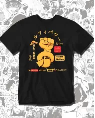 Camiseta Estampada One Piece Luffy Power 💥 Calidad Premium