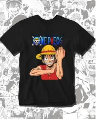 Camiseta Estampada One Piece Luffy 💥 Calidad Premium