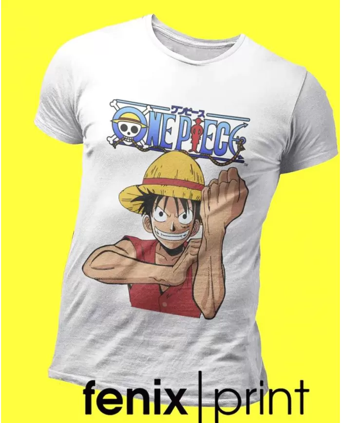 Camiseta Estampada One Piece Luffy 💥 Calidad Premium