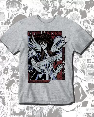 Camiseta Estampada Saint Seiya Caballeros Del Zodiaco Hades 💥 Calidad Premium